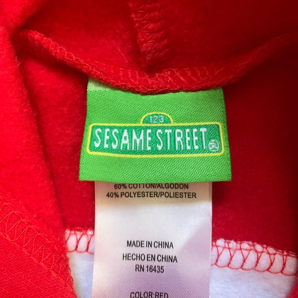 Sesame Street Baby Hoodie 3-6 Months - Picture 6 of 9